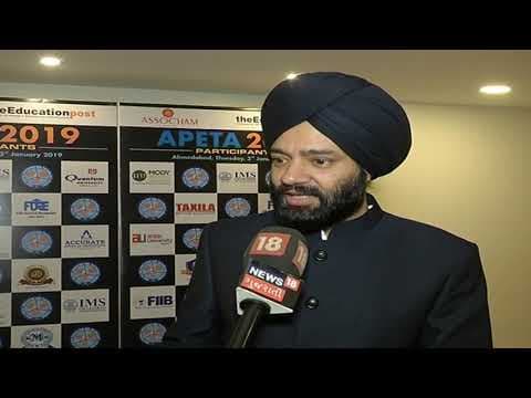 Mr. Harjeet Khanduja, (Vice President - HR, Reliance Jio) in APETA 2019.