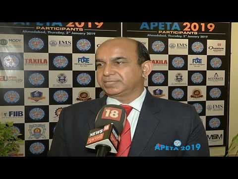 Dr. Sanjiv Marwah, (Director  - J K Business School, Gurgaon) in APETA 2019.